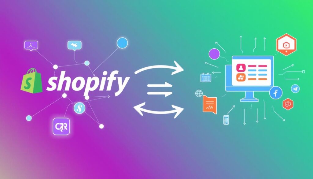 Synchronisation des données entre Shopify et le CRM